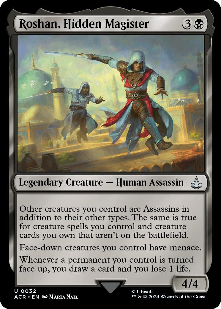 Roshan, Hidden Magister (32) (Universes Beyond: Assassin's Creed)