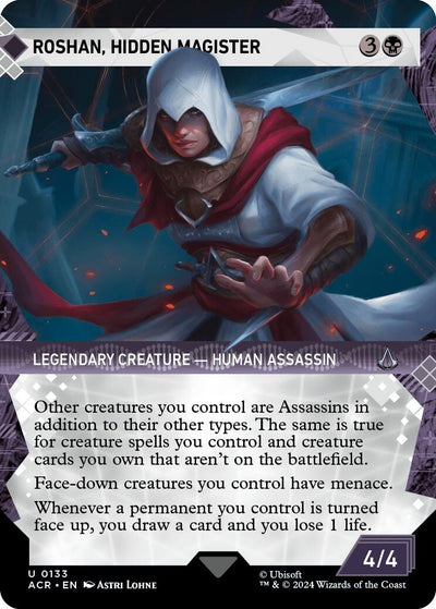 Roshan, Hidden Magister (Showcase) (133) (Universes Beyond: Assassin's Creed)
