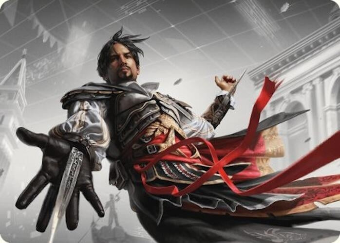 Ezio Auditore da Firenze Art Card (13) (Art Series: Universes Beyond: Assassin's Creed)