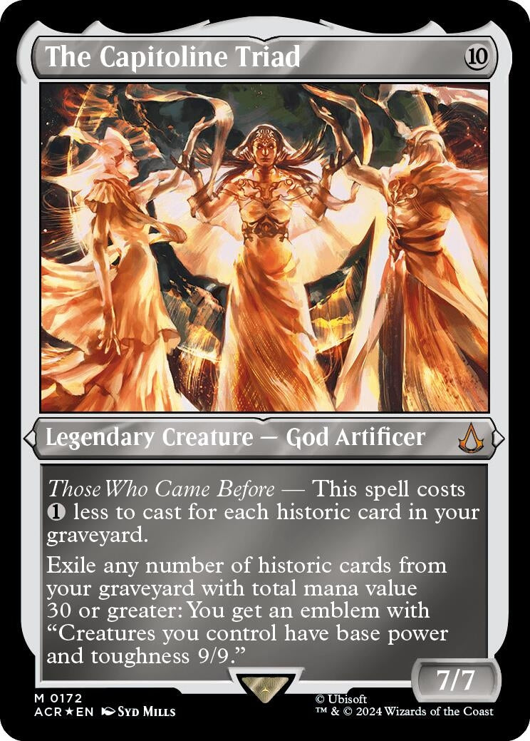The Capitoline Triad (Foil Etched) (172) (Universes Beyond: Assassin's Creed)