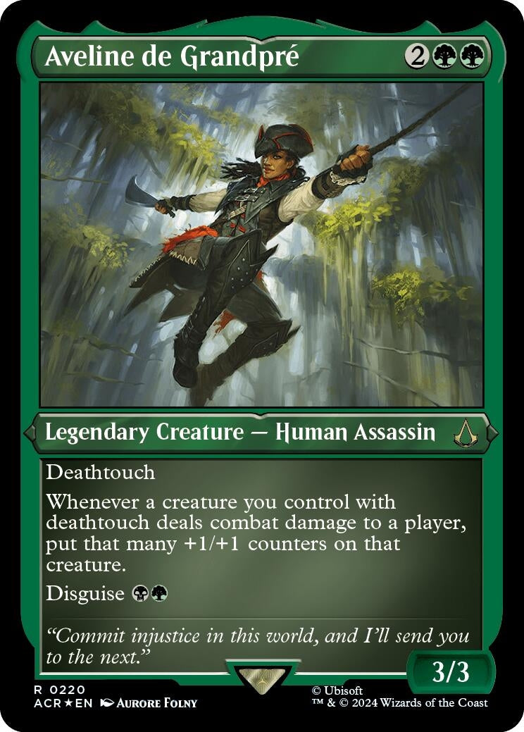 Aveline de Grandpre (Foil Etched) (220) (Universes Beyond: Assassin's Creed)