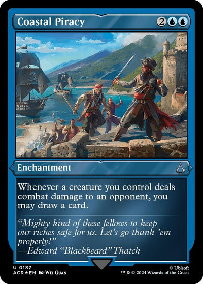 Coastal Piracy (Foil Etched) (187) (Universes Beyond: Assassin's Creed)