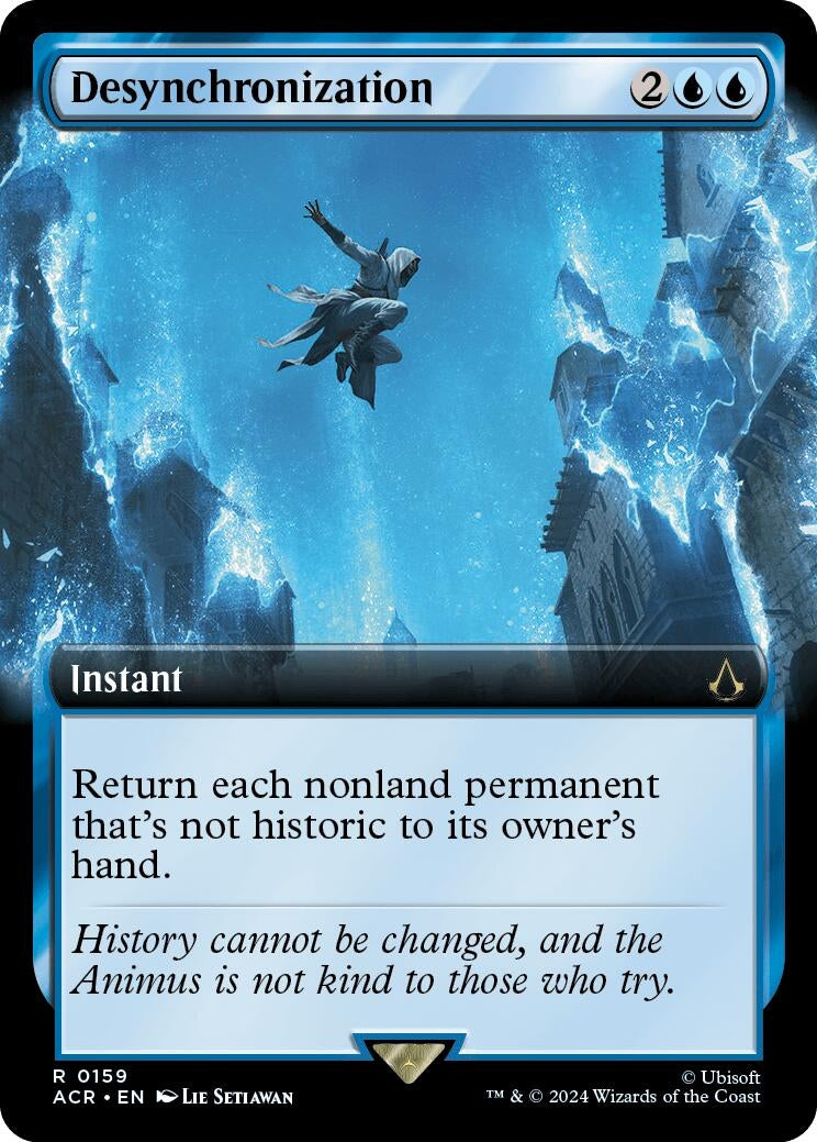 Desynchronization (Extended Art) (159) (Universes Beyond: Assassin's Creed)
