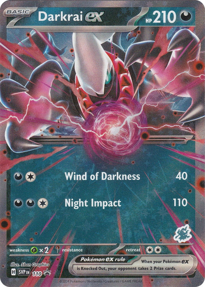 Image for Darkrai ex (Darkrai) (110) (Battle Academy 2024) - Pokemon