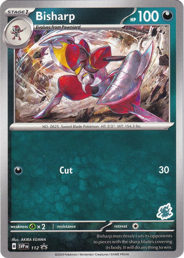 Image for Bisharp - Darkrai Deck (112) (Battle Academy 2024) - Pokemon