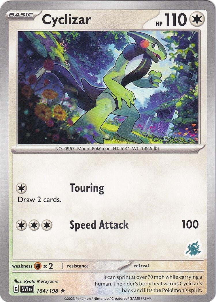 Image for Cyclizar - Darkrai Deck (164/193) (Battle Academy 2024) - Pokemon