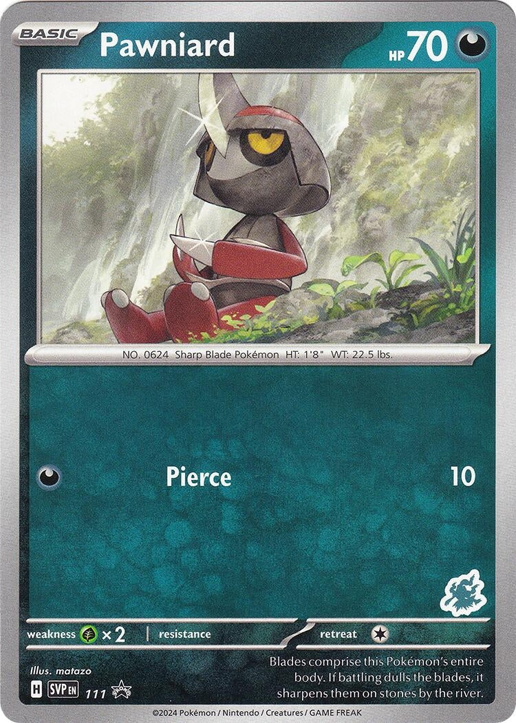 Image for Pawniard - Darkrai Deck (111) (Battle Academy 2024) - Pokemon