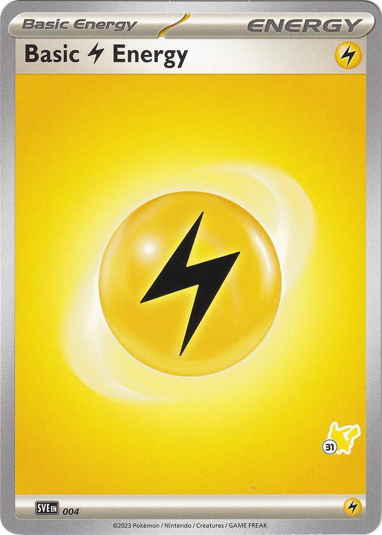 Image for Basic Lightning Energy - Pikachu 31 (004) (Battle Academy 2024) - Pokemon