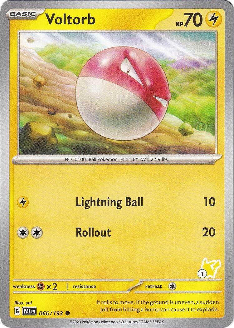 Voltorb - Pikachu 1 (066/193) (Battle Academy 2024)
