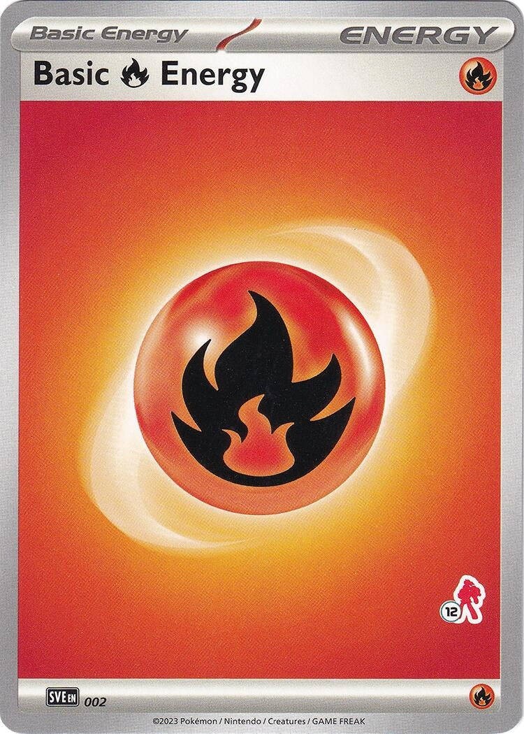 Image for Basic Fire Energy - Armarouge 12 (002) (Battle Academy 2024) - Pokemon