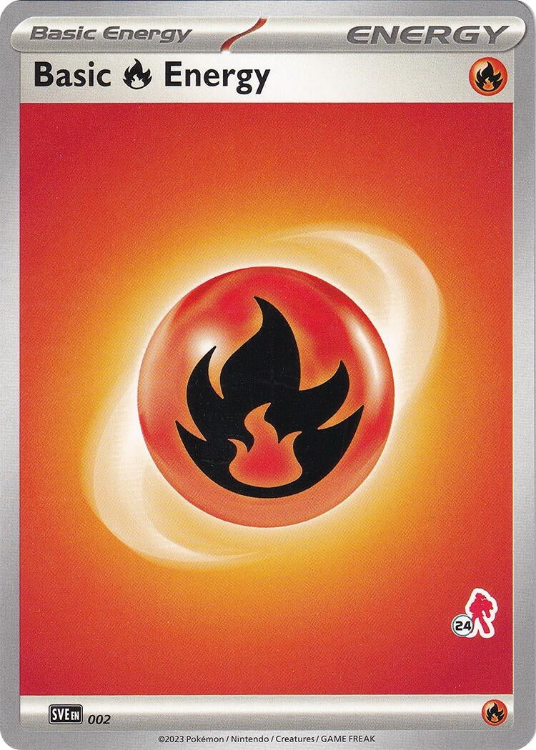 Image for Basic Fire Energy - Armarouge 24 (002) (Battle Academy 2024) - Pokemon