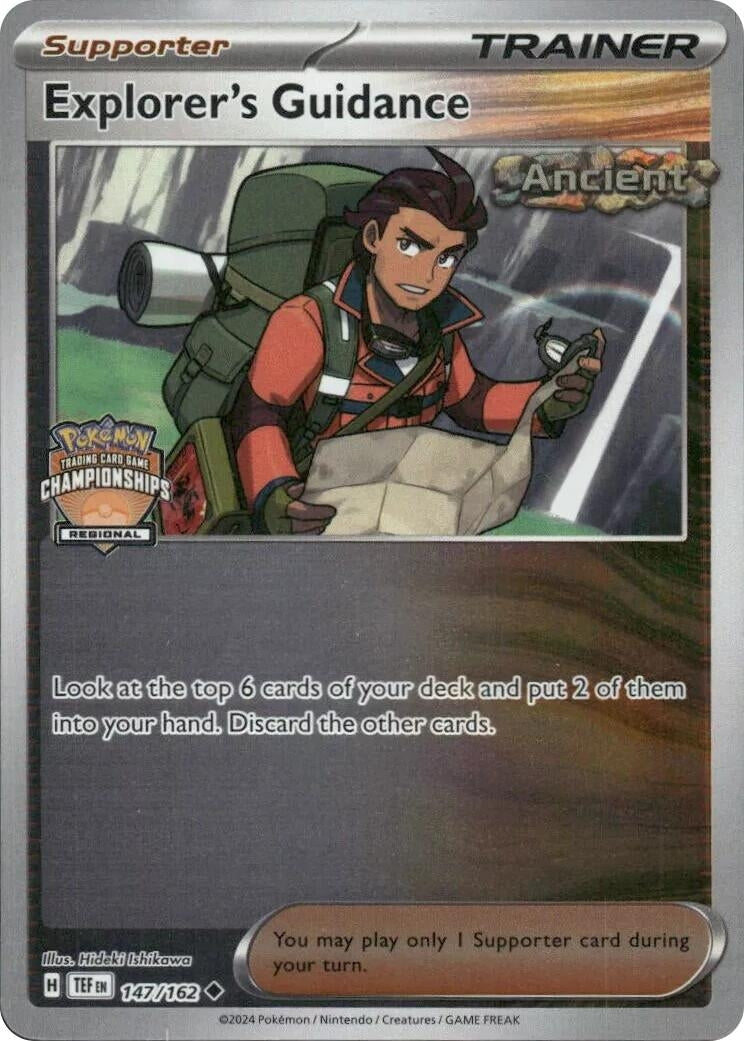Image for Explorer's Guidance - 147/162 (Regional Championships) (147/162) (League & Championship Cards) - Pokemon