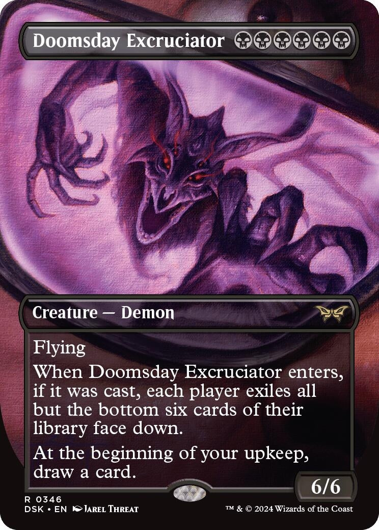 Doomsday Excruciator (Borderless) (346) (Duskmourn: House of Horror)