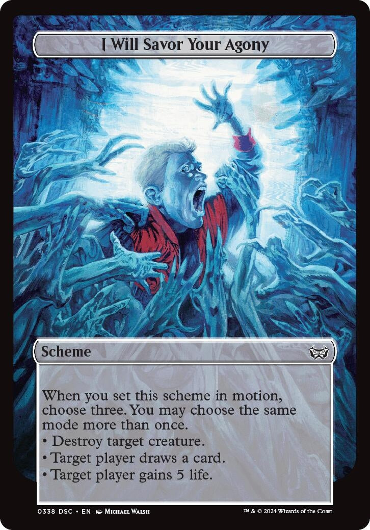 I Will Savor Your Agony (Full Art) (338) (Archenemy: Duskmourn)