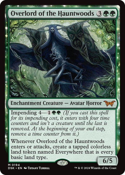 Overlord of the Hauntwoods (194) (Duskmourn: House of Horror)