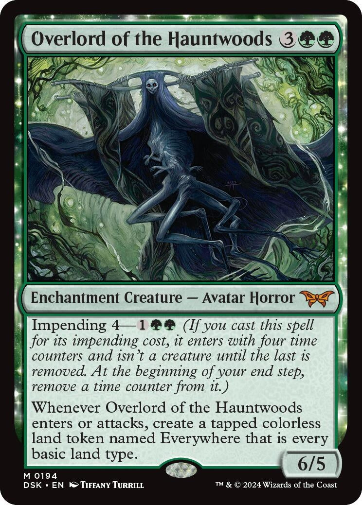 Overlord of the Hauntwoods (194) (Duskmourn: House of Horror)