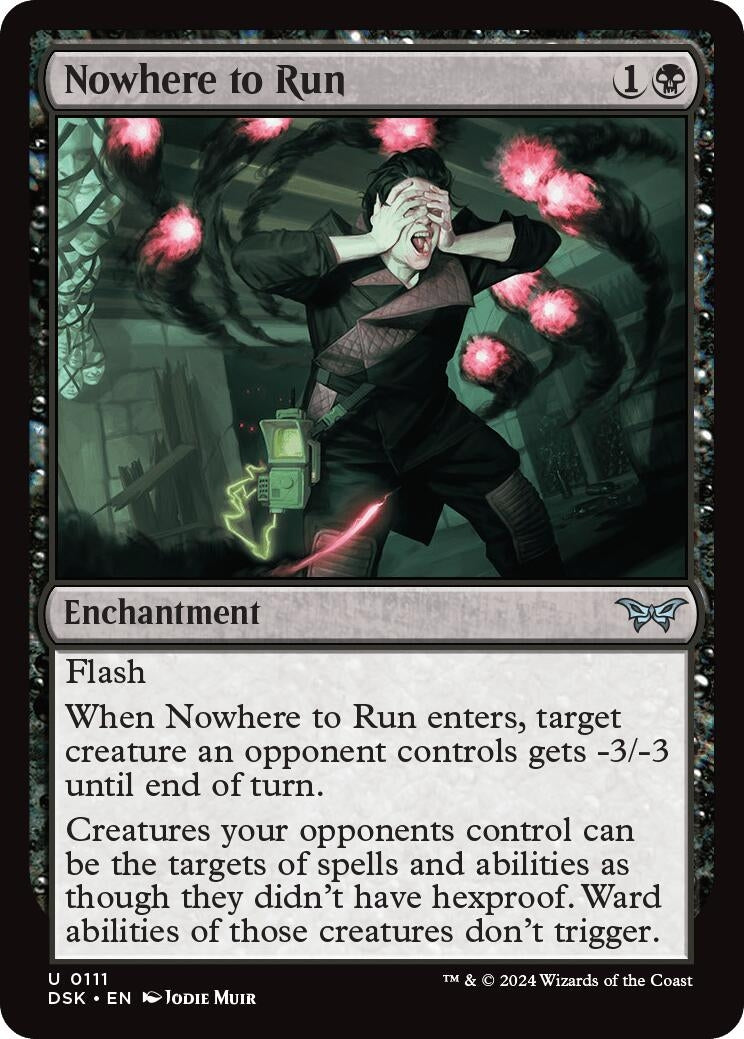 Nowhere to Run (111) (Duskmourn: House of Horror)