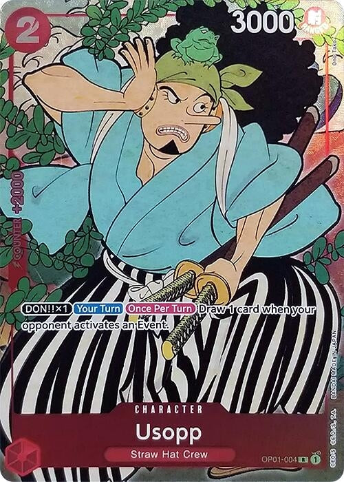 Image for Usopp (English Version 1st Anniversary Set) (OP01-004) (One Piece Promotion Cards) - One Piece Card Game