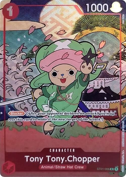 Image for Tony Tony.Chopper (English Version 1st Anniversary Set) (ST01-006) (One Piece Promotion Cards) - One Piece Card Game