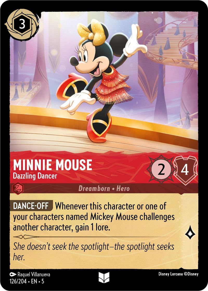 Minnie Mouse - Dazzling Dancer (126/204) (Shimmering Skies)