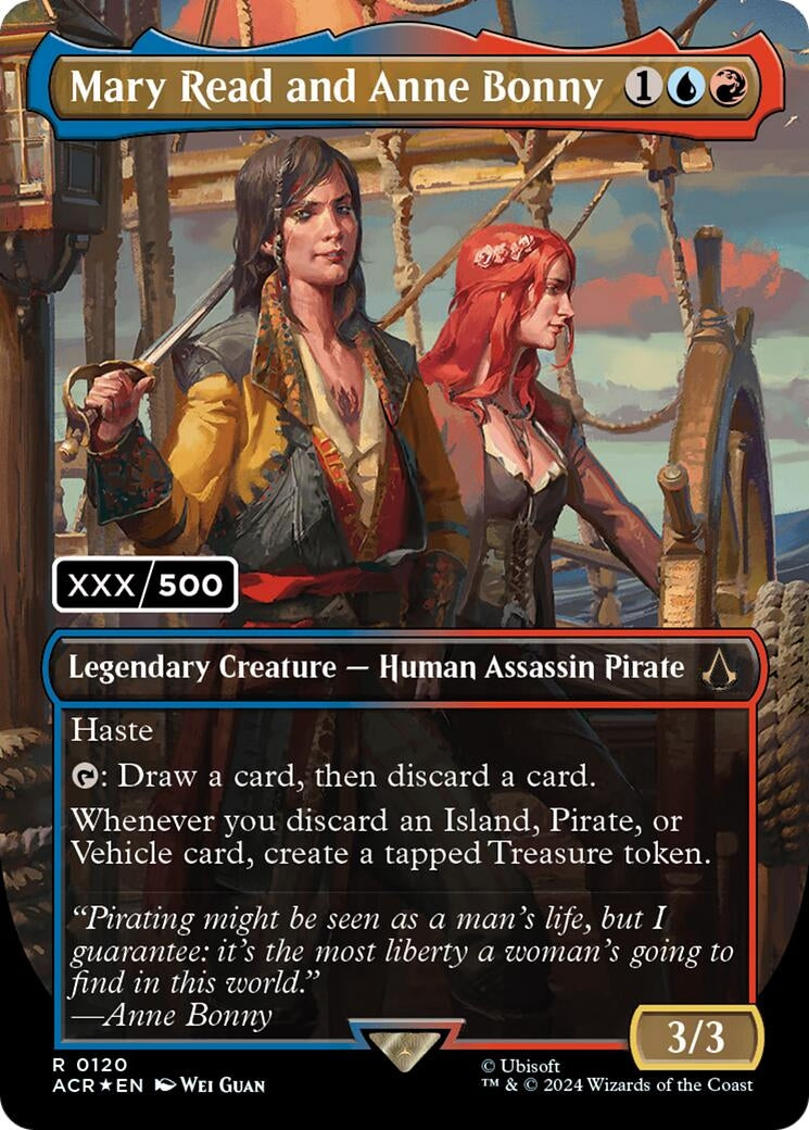 Mary Read and Anne Bonny (English) (Serial Numbered) (120) (Universes Beyond: Assassin's Creed)