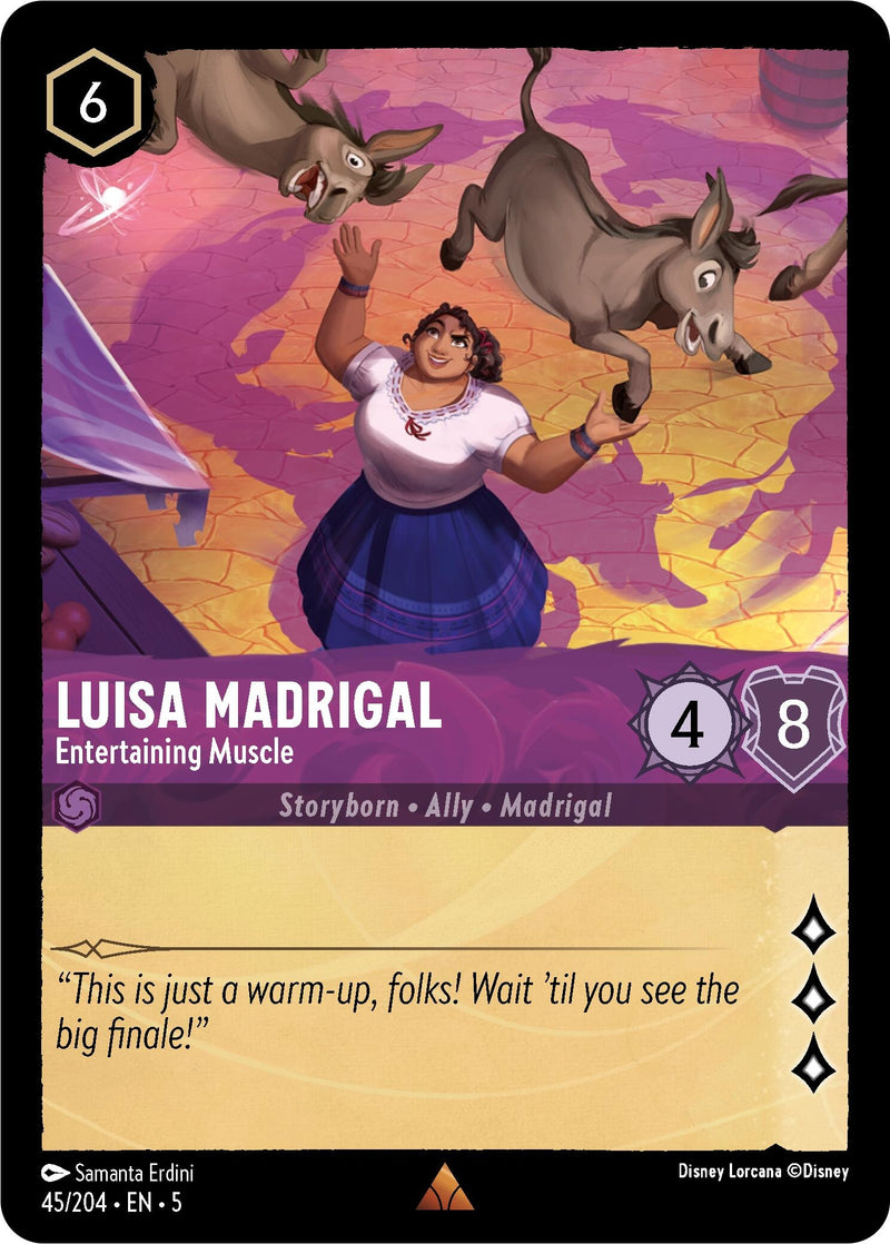 Luisa Madrigal - Entertaining Muscle (45/204) (Shimmering Skies)
