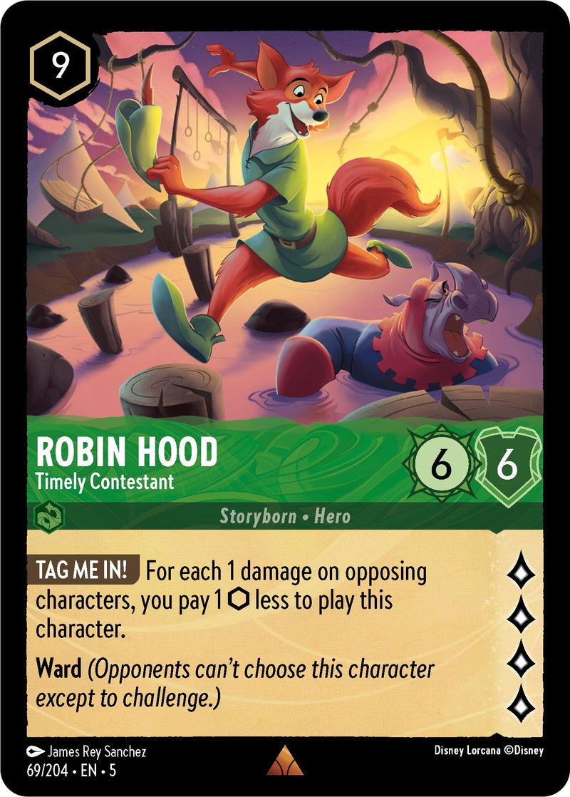 Robin Hood - Timely Contestant (69/204) (Shimmering Skies)
