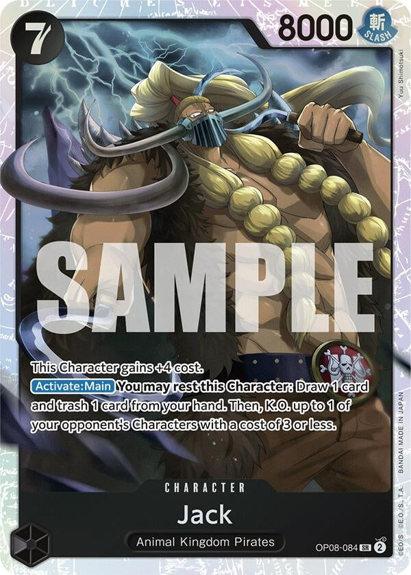Image for Jack (OP08-084) (Two Legends) - One Piece Card Game