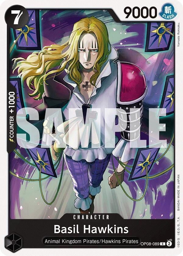 Image for Basil Hawkins (OP08-089) (Two Legends) - One Piece Card Game