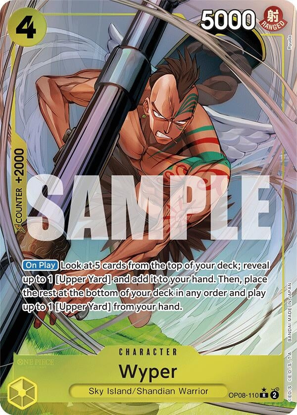 Image for Wyper (Parallel) (OP08-110) (Two Legends) - One Piece Card Game