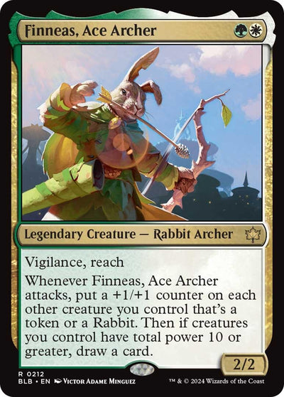 Finneas, Ace Archer (212) (Bloomburrow)