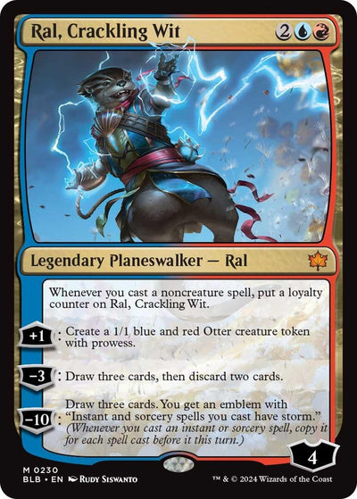 Ral, Crackling Wit (230) (Bloomburrow) (BLB)