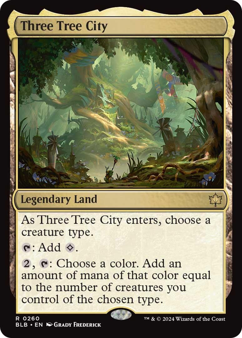Three Tree City (260) (Bloomburrow) (BLB)