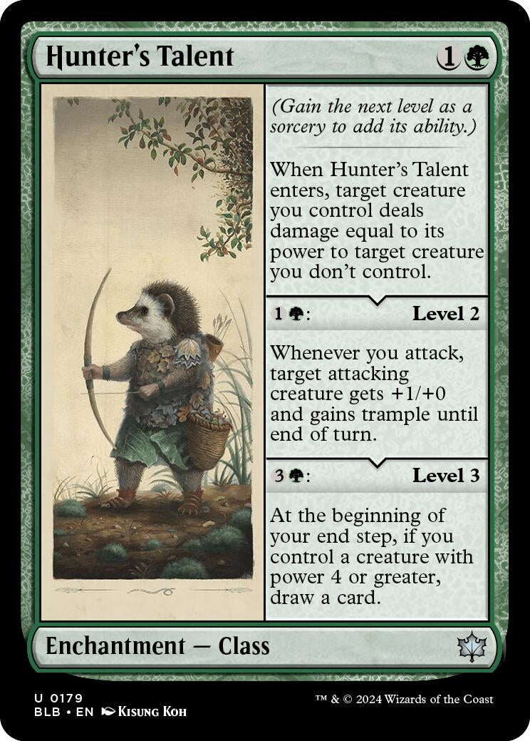Hunter's Talent (179) (Bloomburrow)