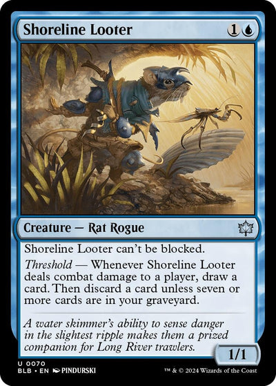 Shoreline Looter (70) (Bloomburrow)