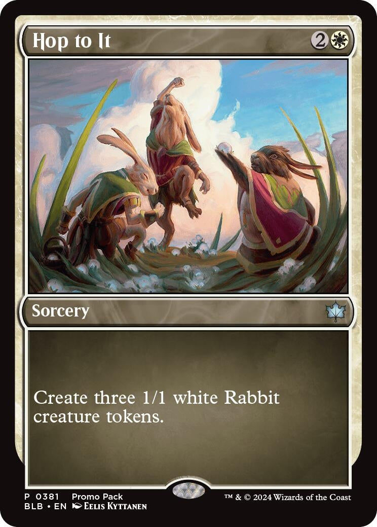 Hop to It (381) (Promo Pack: Bloomburrow)