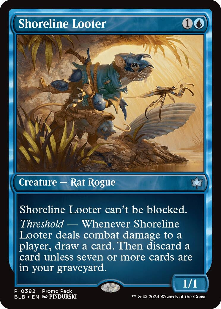 Shoreline Looter (382) (Promo Pack: Bloomburrow)