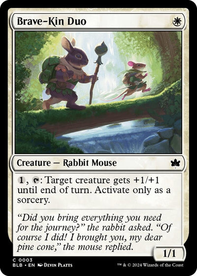 Brave-Kin Duo (3) (Bloomburrow)