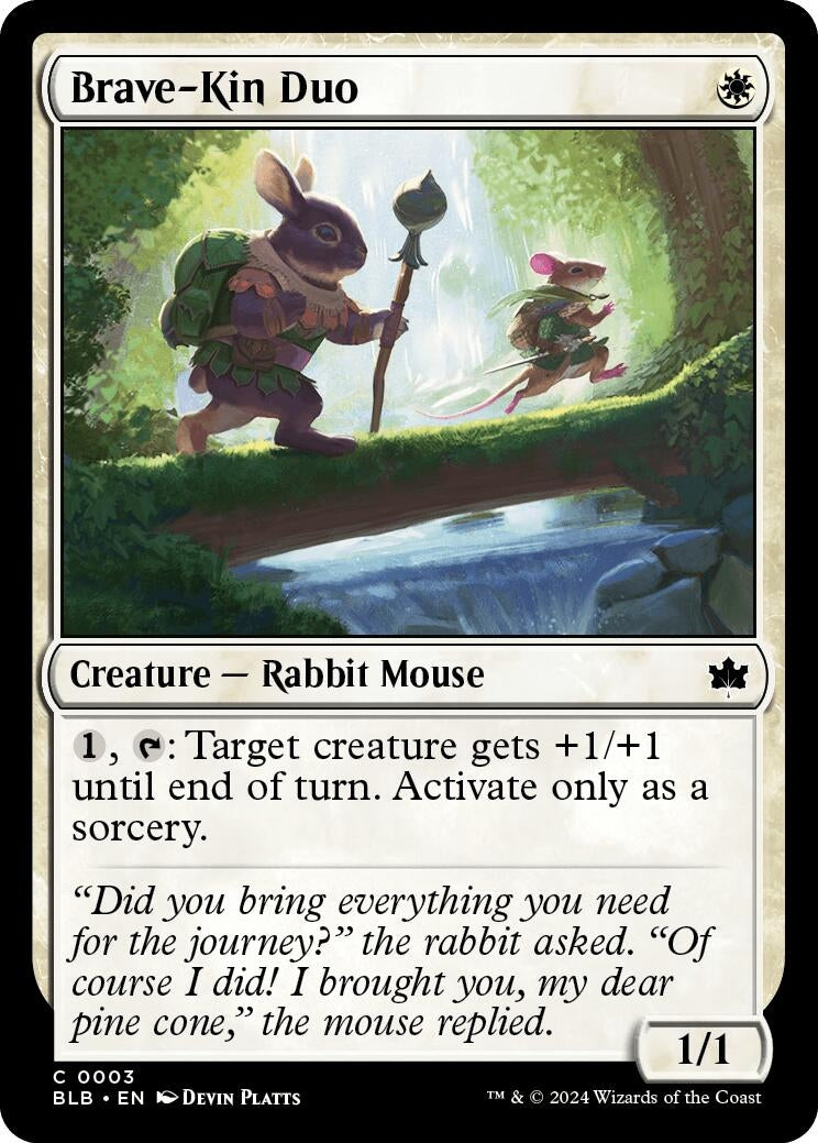 Brave-Kin Duo (3) (Bloomburrow)