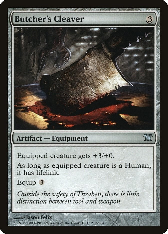 Butcher's Cleaver (217) (Innistrad)