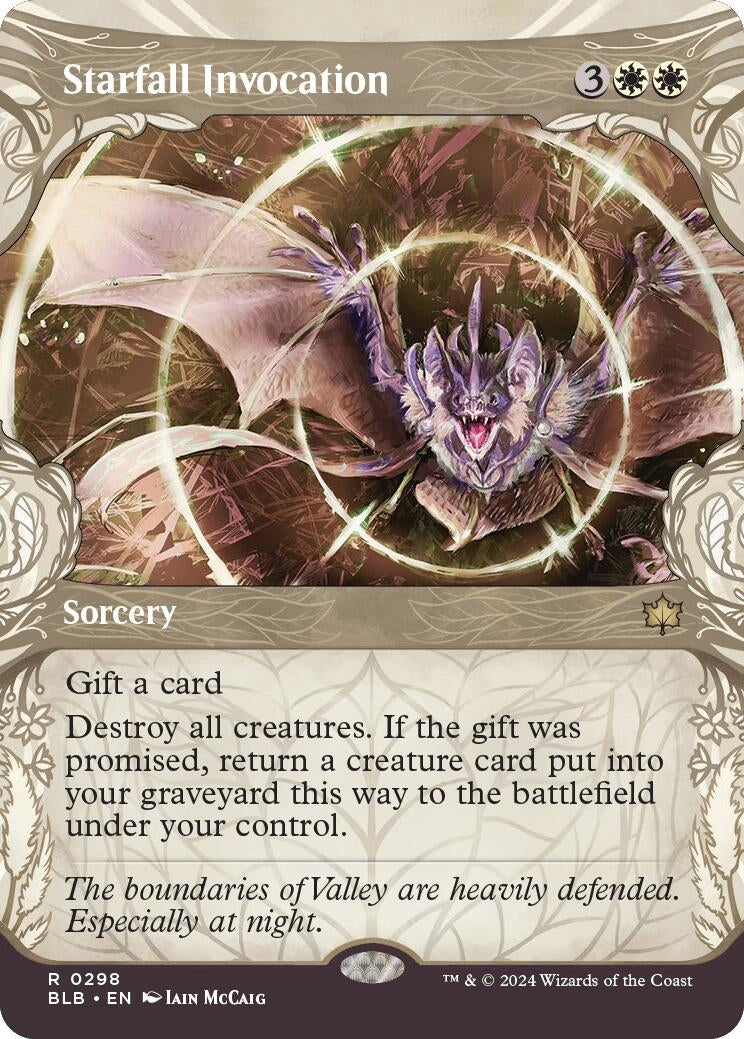 Starfall Invocation (Showcase) (298) (Bloomburrow)