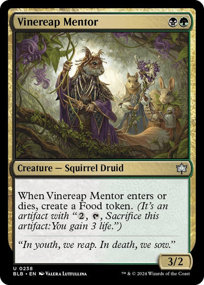 Vinereap Mentor (238) (Bloomburrow)