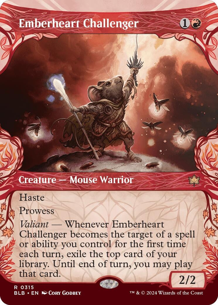 Emberheart Challenger (Showcase) (315) (Bloomburrow)