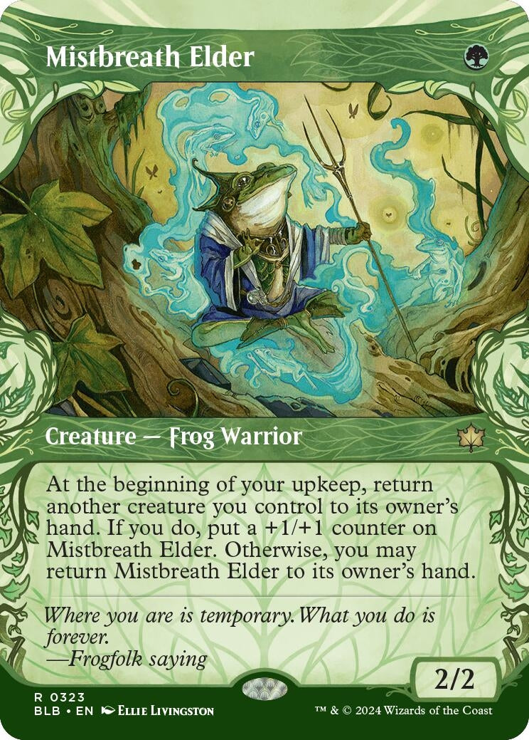 Mistbreath Elder (Showcase) (323) (Bloomburrow)