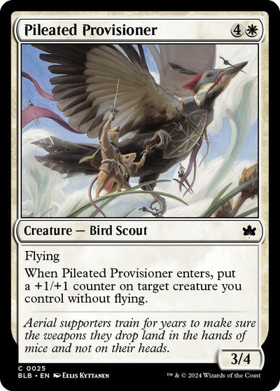 Pileated Provisioner (25) (Bloomburrow)