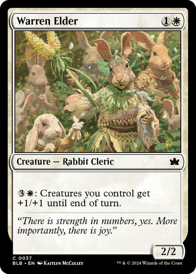 Warren Elder (37) (Bloomburrow)