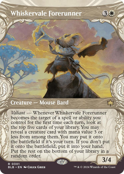 Whiskervale Forerunner (Showcase) (301) (Bloomburrow)