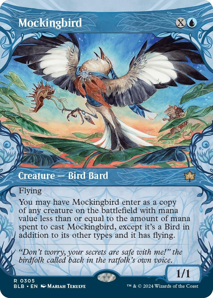 Mockingbird (Showcase) (305) (Bloomburrow)
