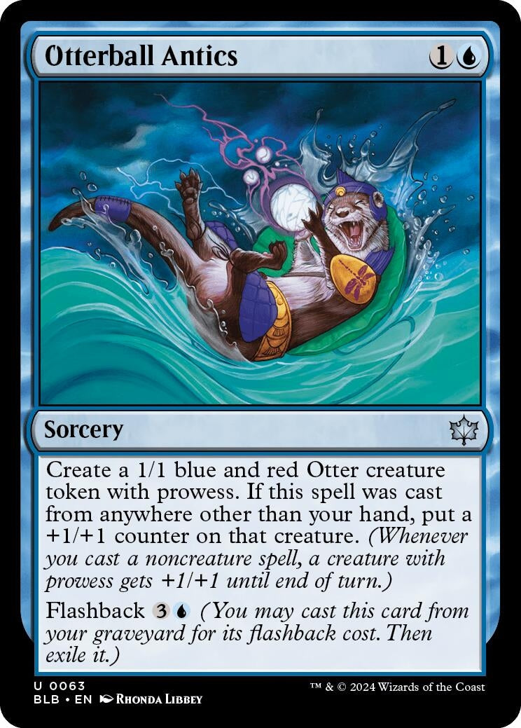 Otterball Antics (63) (Bloomburrow)