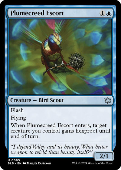 Plumecreed Escort (65) (Bloomburrow)